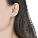 MOISS stříbrné náušnice