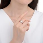 MOISS stříbrný prsten OPÁL