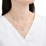 MOISS stříbrný přívěsek SRDCE