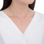 MOISS stříbrný přívěsek KŘÍŽ