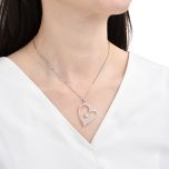 MOISS stříbrný přívěsek SRDCE