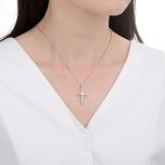 MOISS stříbrný přívěsek KŘÍŽ