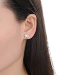 MOISS stříbrné náušnice ŽÁBA