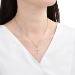 MOISS stříbrný přívěsek KŘÍŽ