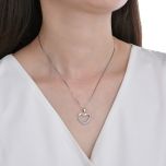 MOISS stříbrný přívěsek SRDCE