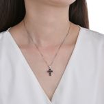 MOISS stříbrný přívěsek KŘÍŽ