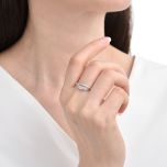 MOISS stříbrný prsten