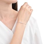 MOISS stříbrný náramek KŘÍŽEK