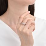 MOISS stříbrný prsten