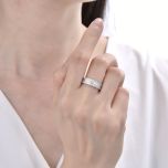 MOISS stříbrný prsten