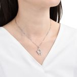 MOISS stříbrný přívěsek KOČKA