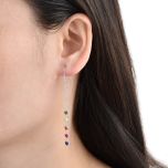 MOISS stříbrné náušnice SRDCE