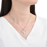 MOISS stříbrný přívěsek SRDCE