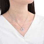 MOISS stříbrný přívěsek SRDCE