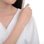 MOISS stříbrný náramek PODKOVA