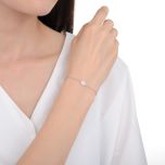 MOISS stříbrný náramek KVĚTINA