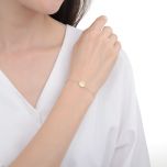 MOISS stříbrný náramek GOLD