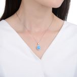 MOISS stříbrný přívěsek OPÁL