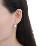 MOISS perlové stříbrné náušnice