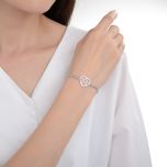 MOISS stříbrný náramek SRDCE