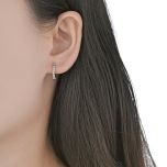 MOISS stříbrné náušnice