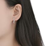 MOISS stříbrné náušnice