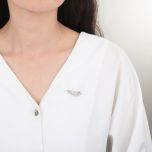 MOISS stříbrná brož