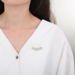 MOISS stříbrná brož