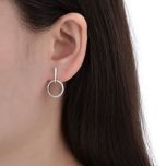 MOISS stříbrné náušnice