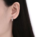 MOISS stříbrné náušnice
