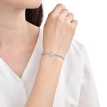 MOISS stříbrný náramek ČTYŘLÍSTEK