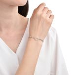 MOISS stříbrný náramek SRDCE