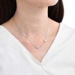 MOISS perlový stříbrný náhrdelník STROM