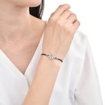 MOISS provázkový náramek ČTYŘLÍSTEK