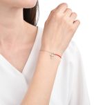 MOISS stříbrný náramek KŘÍŽEK