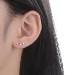 MOISS stříbrné náušnice