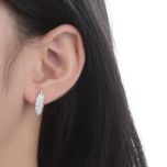 MOISS stříbrné náušnice PÍRKO