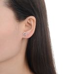 MOISS stříbrné náušnice STROM