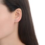 MOISS stříbrné náušnice SRDCE