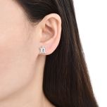 MOISS stříbrné náušnice ŽELVA