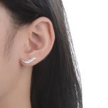 MOISS stříbrné náušnice