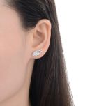 MOISS stříbrné náušnice KŘÍDLA