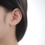 MOISS stříbrné náušnice