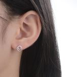 MOISS stříbrné náušnice