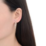 MOISS stříbrné náušnice