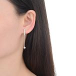 MOISS stříbrné náušnice