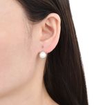 MOISS perlové stříbrné náušnice