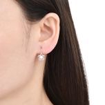 MOISS perlové stříbrné náušnice