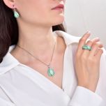 MOISS stříbrný prsten SMALT