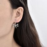 MOISS stříbrné náušnice VÁŽKA